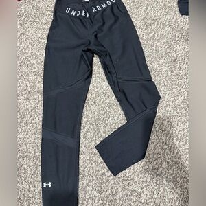 Under Armour Jet Black Performance Leggings